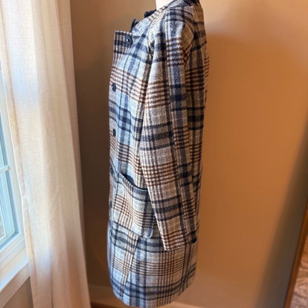 Greylin Prep School Plaid Coat - Small - Picture 7 of 9